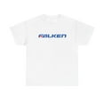 thumbnail image 1 of Falken Tire Premium Japanese Rubber T Shirt Black White Navy Grey Tee - White / 4XL, 1 of 5