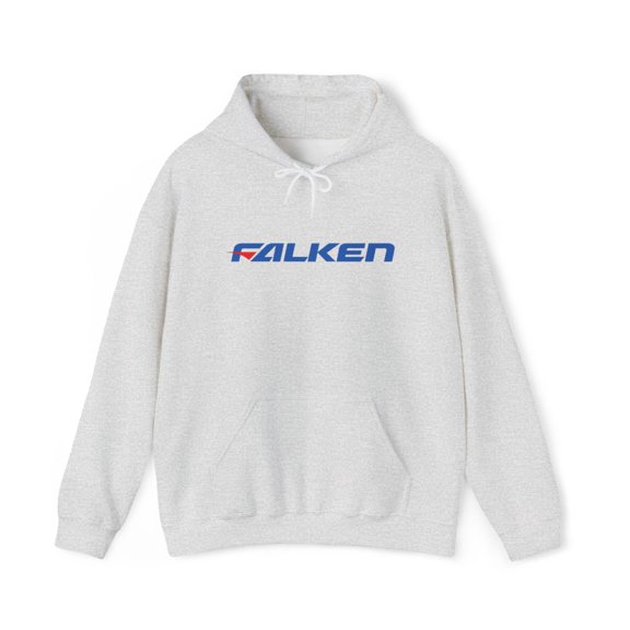 Falken Tire Premium Japanese Rubber Technician Various Colors Unisex Hoodie - M / Ash
