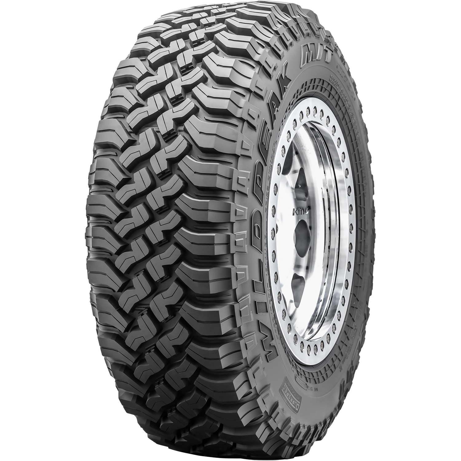 4 New Americus Rugged MT Tires – LT35x12.50R18, Mud Terrain, 35 Inch, 18 Inch Rim