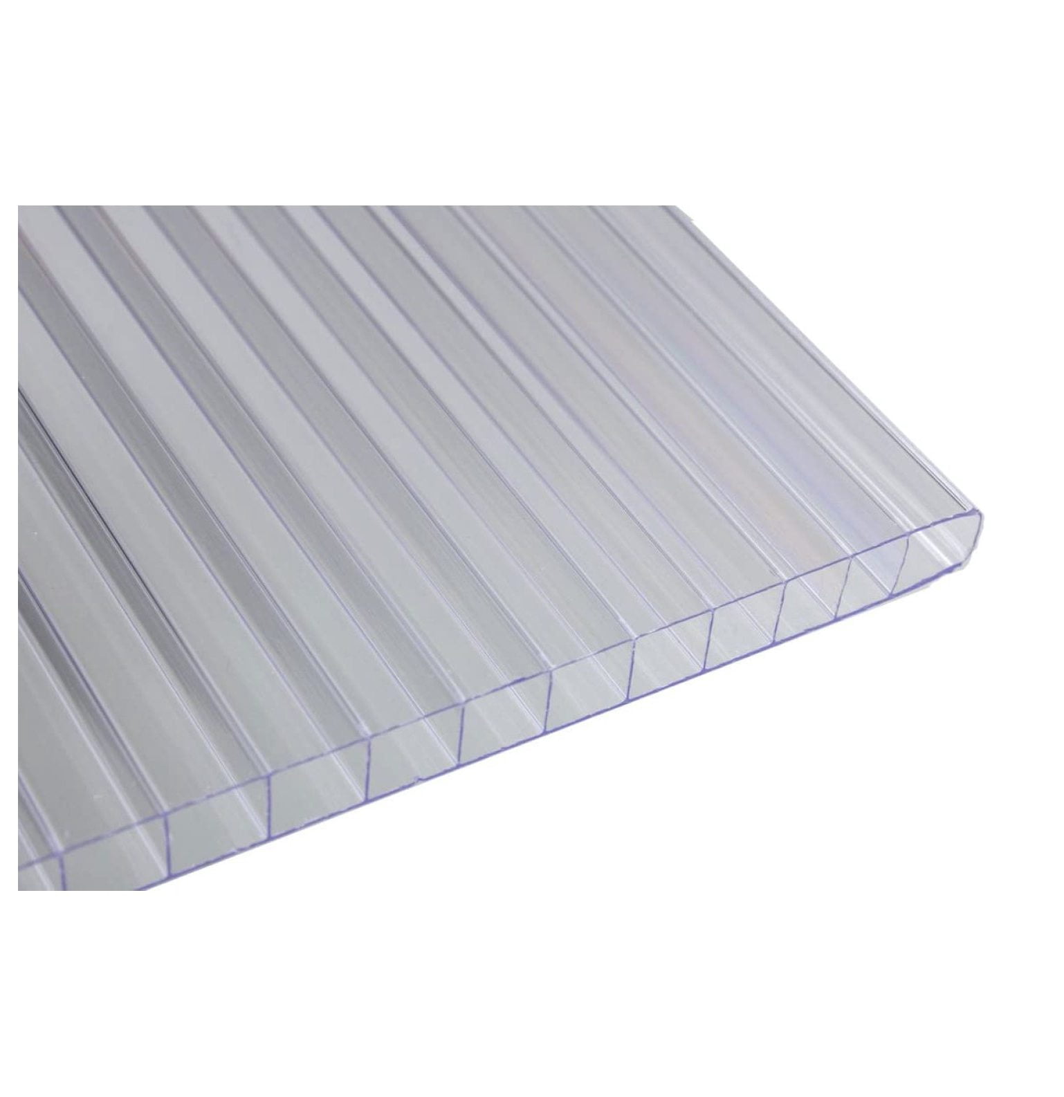 Falken Design Multiwall Polycarbonate Sheet - Clear, 24" X 36" X 6mm, Greenhouse Cover, Roof Panel, UV Protected - View #10