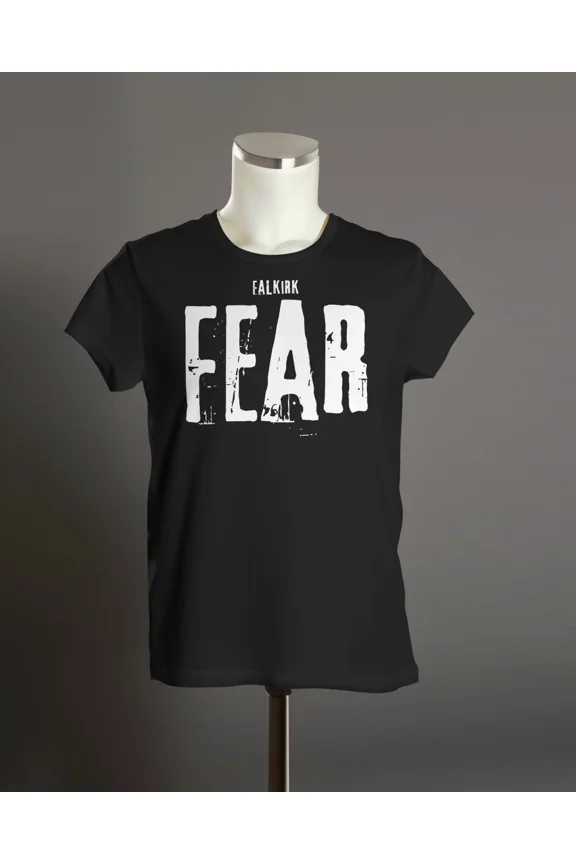 Falkirk T Shirt - FEAR - Hooligans - Punk - Organic - Unisex