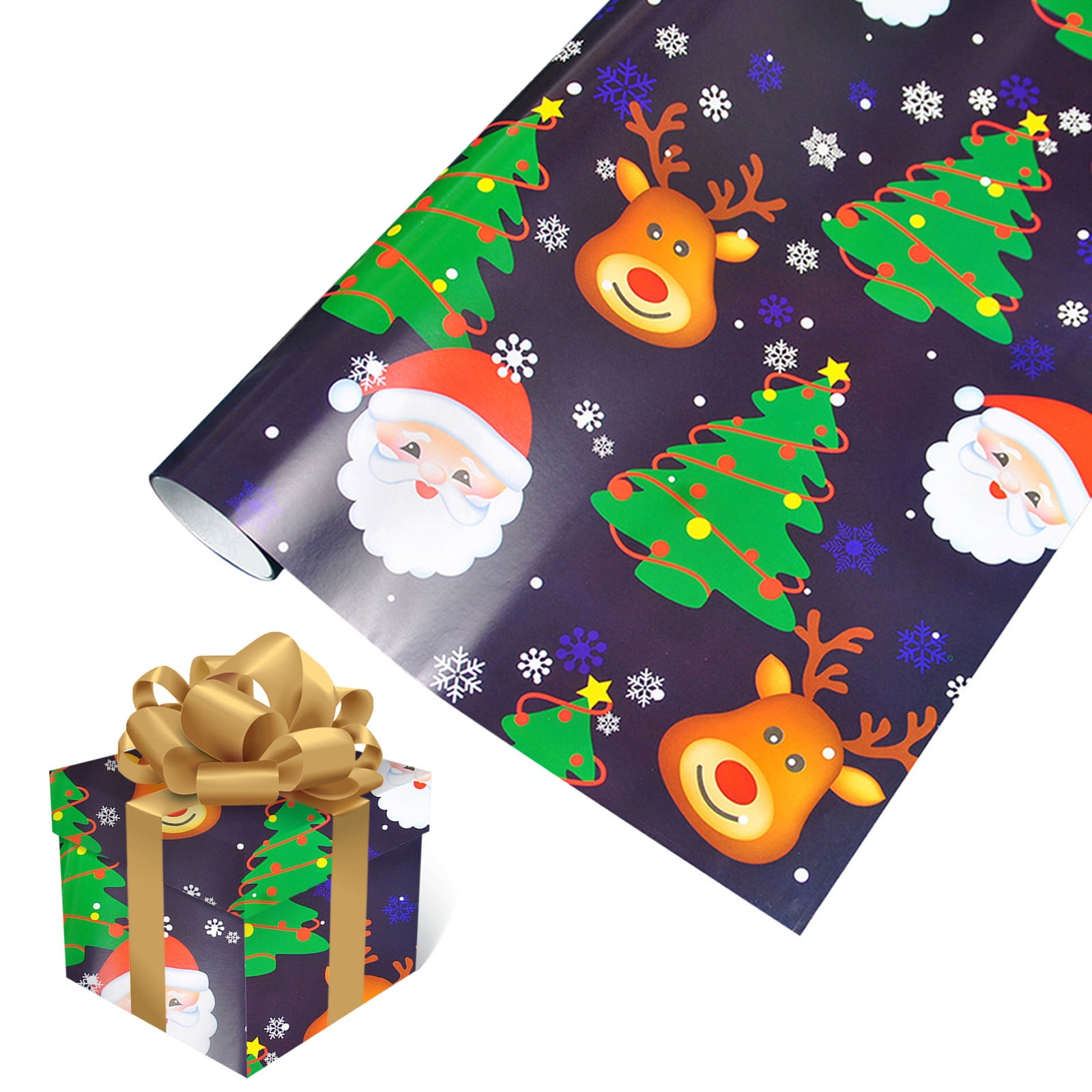 Fall 2024 2PCs ( 75cmX51cm, 4.11 Square Feet)Singlesided Christmas