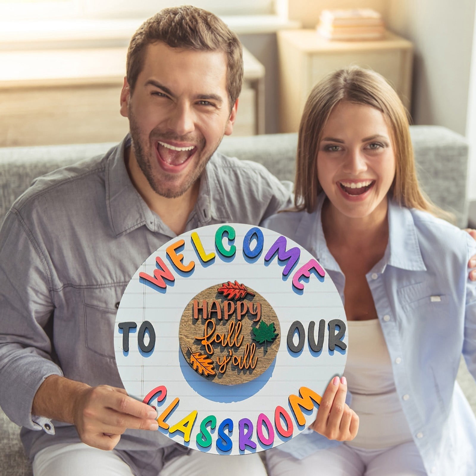 Fall 2024 Interchangeable First Day Of School Signs Customized Back To