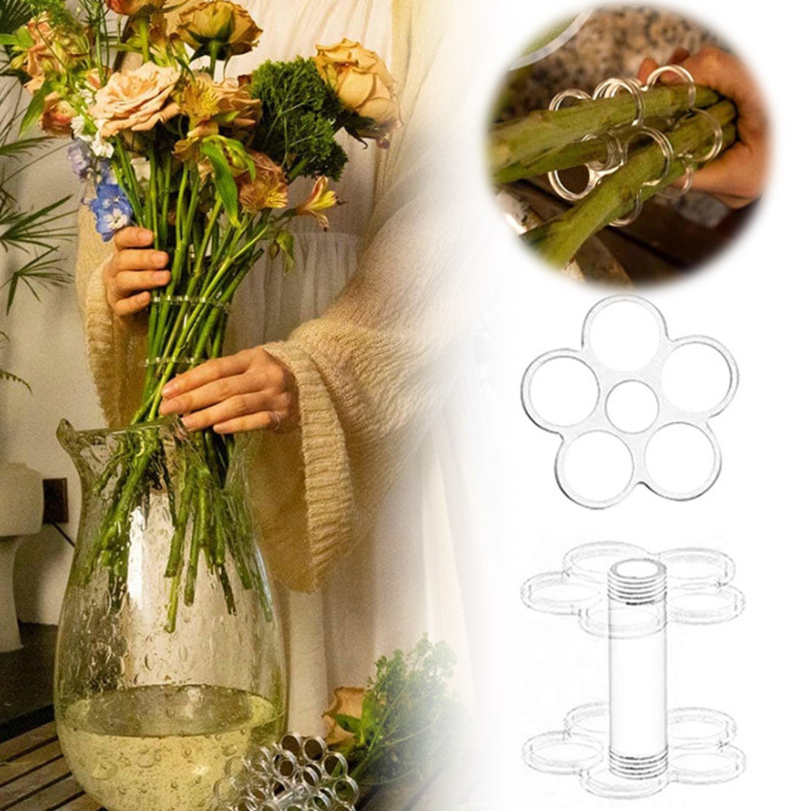 Fall 2024 Universal Rotating Flower Arrangement Tool