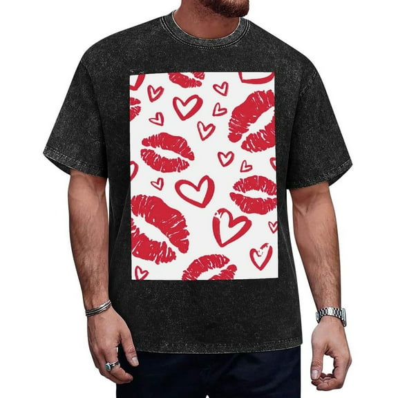 Fall 2025 Layering - Red Lip Men’s Cozy Cotton Crew Neck