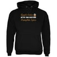 thumbnail image 1 of Fall Apple Cider is Better than Everything Pumpkin Spice Mens Hoodie Black SM, 1 of 1