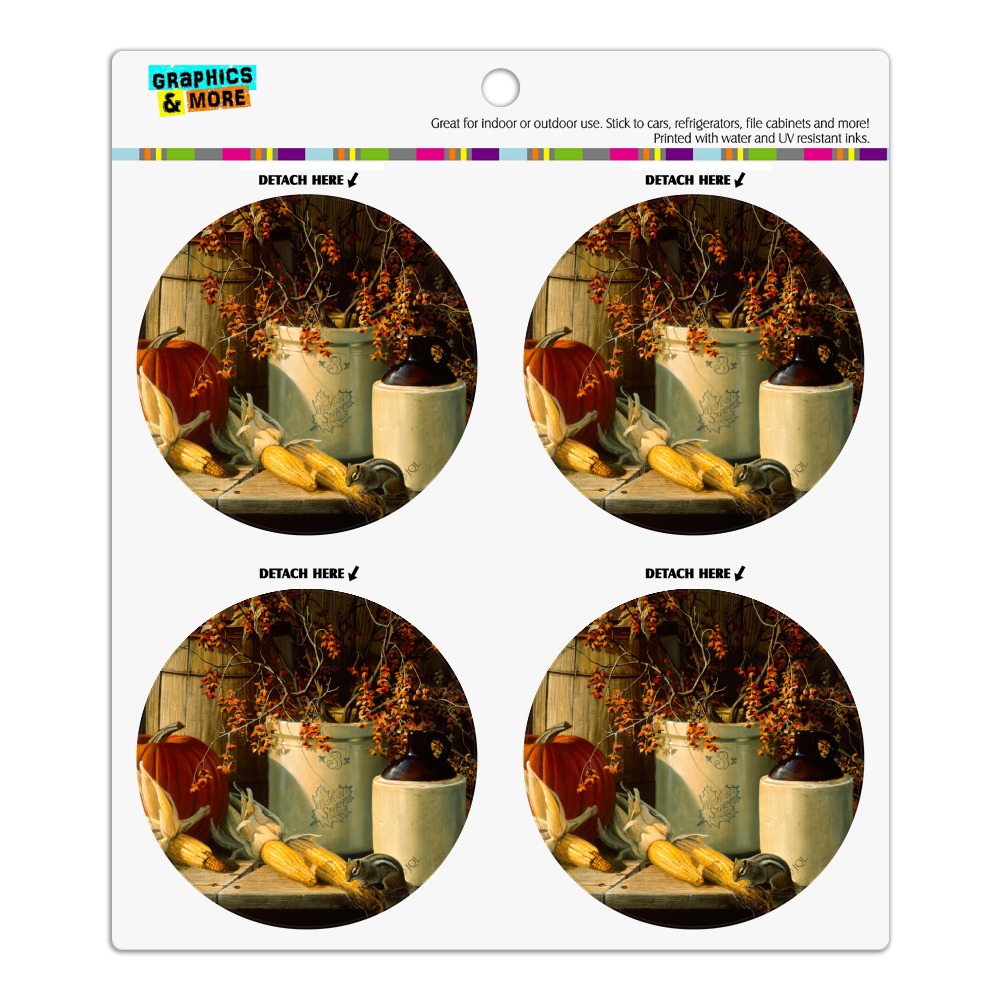 Fall Autumn Harvest Chipmunk Pumpkin Thanksgiving Refrigerator Fridge ...