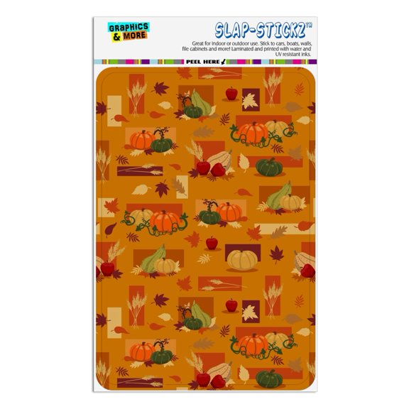 Fall Autumn Harvest Pumpkin and Squash pattern Home Business Office Sign