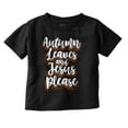 thumbnail image 1 of Fall Autumn Leaves and Jesus Please Youth T Shirt Tee Girls Infant Toddler Brisco Brands 6M, 1 of 4