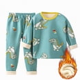 thumbnail image 1 of Fall Baby Boy Clothes Boys Spring Cartoon Long Sleeve Elastic Waist 4T 5T 6T 7T Everyday Outfit Set 2PCS, 1 of 7