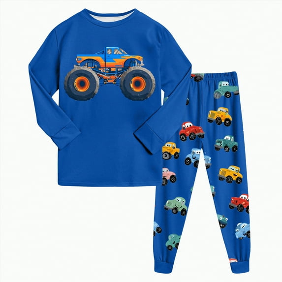 Fall Baby Boy Clothes Girl Winter Graphic Long Sleeve Elastic Waist 4T 5T 6T 7T Everyday Outfit Set 2PCS