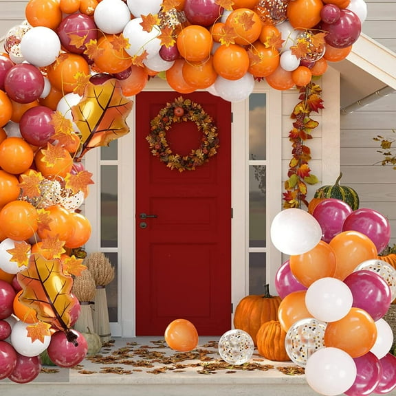 Fall Balloon Arch Kit Thanksgiving /Baby Shower Party Decorations(105pcs)