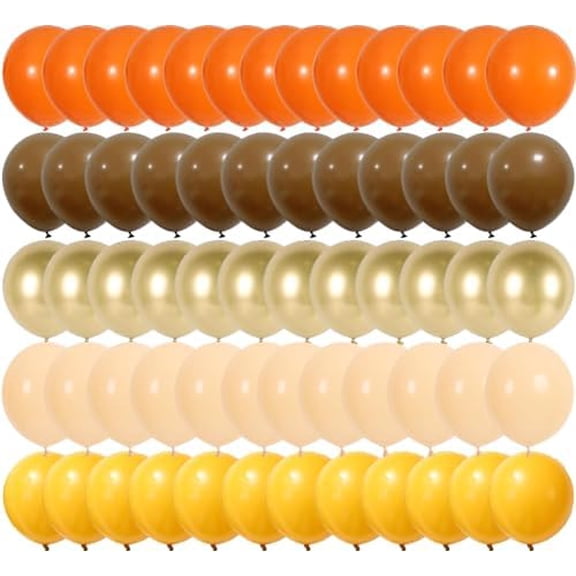 Fall Balloons Thanksgiving Balloons Balloons Orange Yellow Gold Balloons Autumn Theme Decorations for Baby Shower Birthday Wedding Bridal Boys Girls Thanksgiving Party Decor$$Electronics Accessories