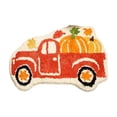thumbnail image 1 of Fall Bathroom Rugs, Fall Bathroom Decor, Autumn Truck Pumpkins Rugs, Farmhouse Decorations for Home Thanksgiving Halloween Decorations, Non-Slip, 1 of 5