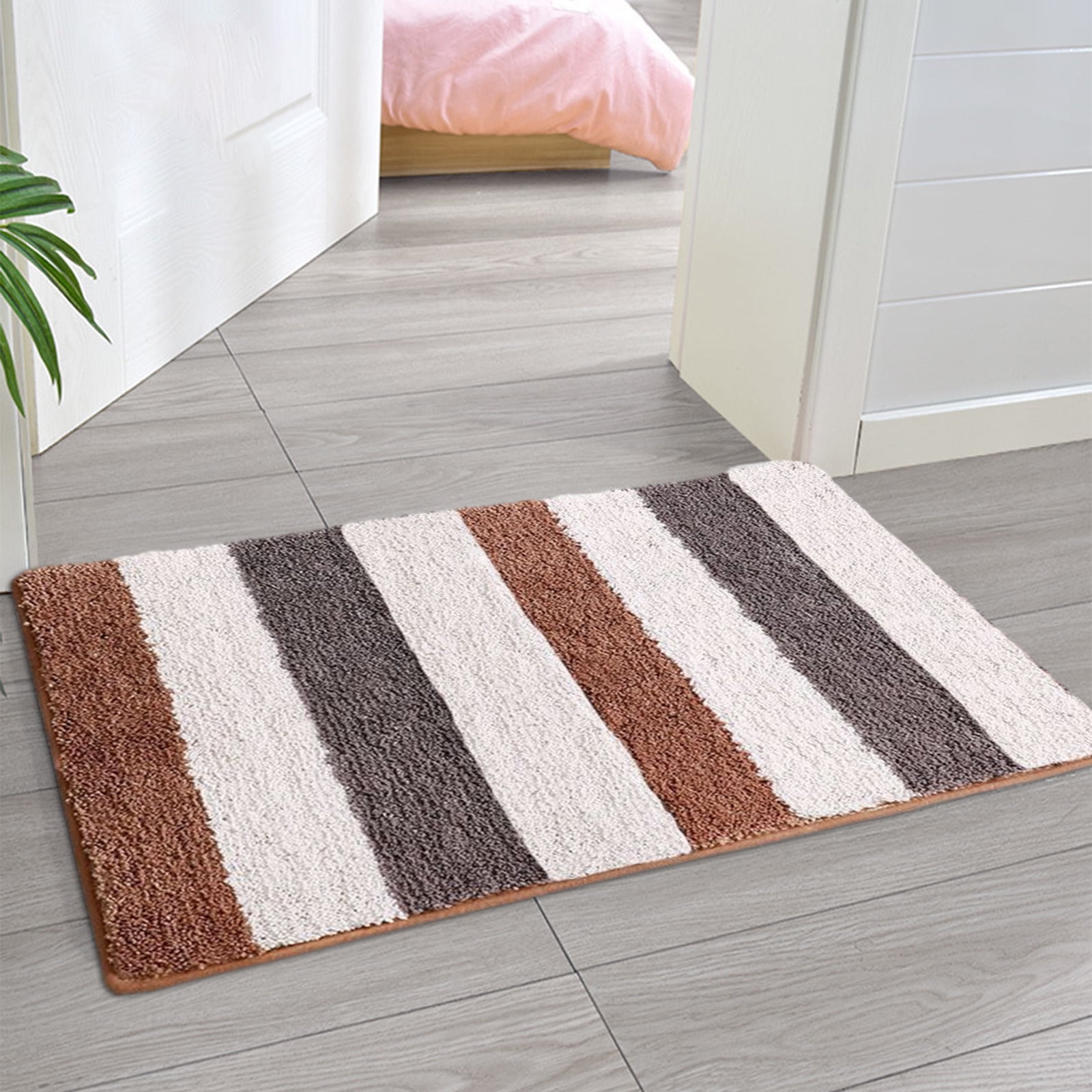 Fall Bathroom Rugs, Soft And Absorbent Microfiber Bath Rugs, Non-Slip ...