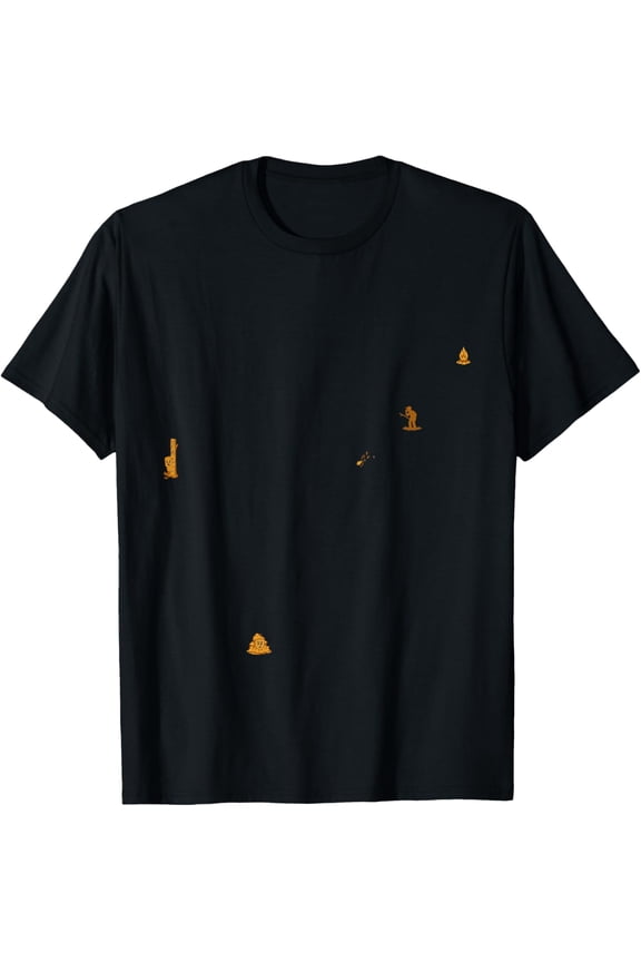 Fall Bonfire Design T-Shirt