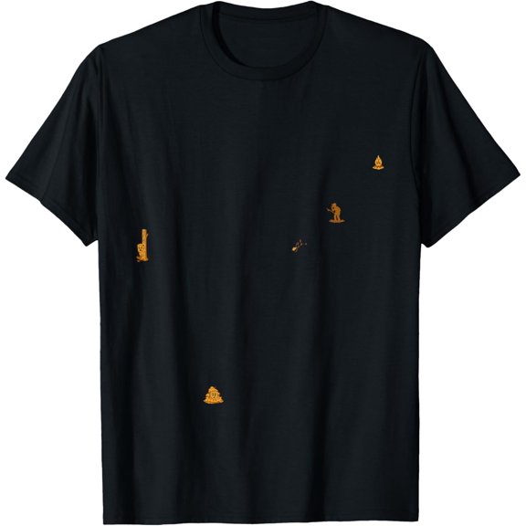 Fall Bonfire Design T-Shirt