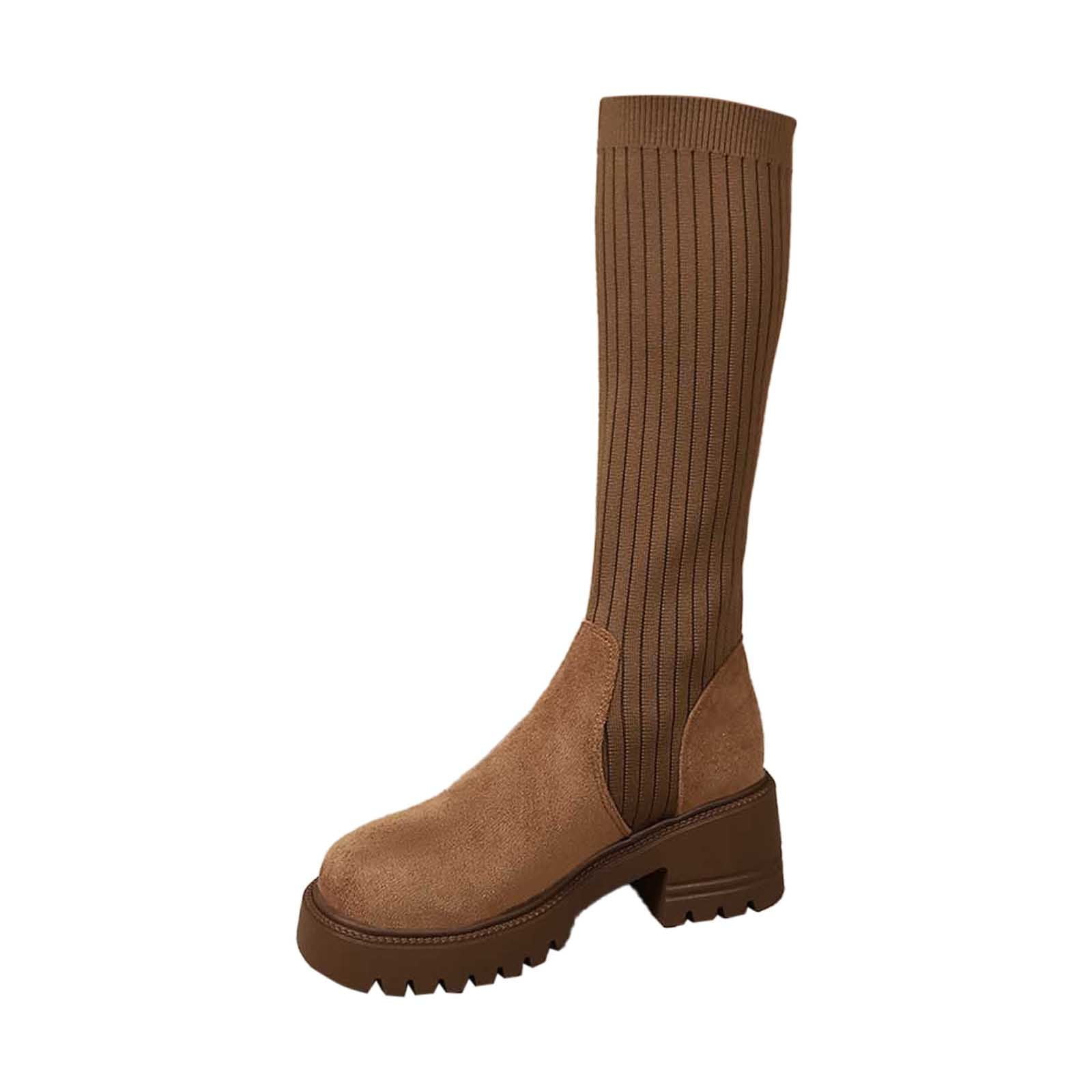 Fitted  Knee Long Boots