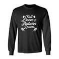 thumbnail image 1 of Fall Breeze & Autumn Leaves Adult Long Sleeve T-shirt, 1 of 3