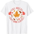thumbnail image 1 of Fall Breeze Autumn Leaves Cute Maple Leaf for Women Girls T-ShirtMen's and women's pure cotton short-sleeved shirts, 1 of 7