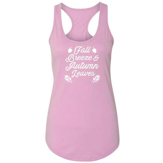 Fall Breeze & Autumn Leaves Racerback Tank