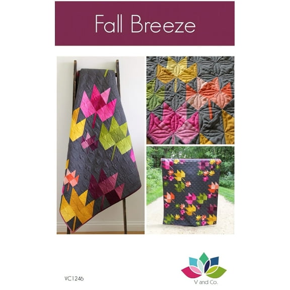 Fall Breeze Quilt Pattern by V and Co