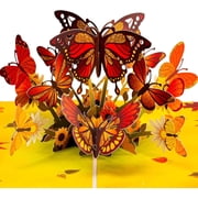 Fall Butterflies Pop Up Card