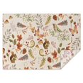 thumbnail image 1 of Fall Butterflies Squirrels Mushrooms Rectangle Tablecloth 60"x84",Waterproof Polyester Rectangle Table Cloth, Wipeable Spillproof Polyester Tablecloth for Dining, Camping, Indoor and Outdoor, 1 of 5