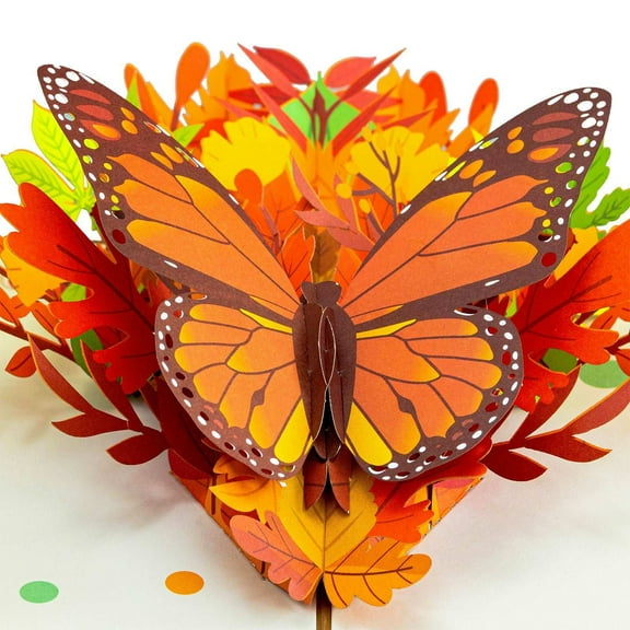 Fall Butterfly Pop Up Card