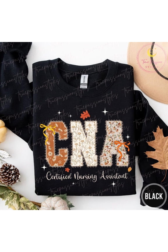 Fall CNA Sweatshirt, Certified Nursing Assistant Sweatshirt, Autumn CNA Sweatshirt T1380, F2986 Sweatshirt All Size S-5XL