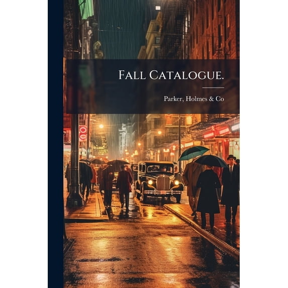 Fall Catalogue. (Paperback)
