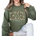 thumbnail image 1 of Fall Christian Camo Sweatshirt – Floral Bible Verse Sweater, Faith-Based Autumn Pullover, Religious Praise Jesus Thanksgiving Gift for Her, 1 of 7