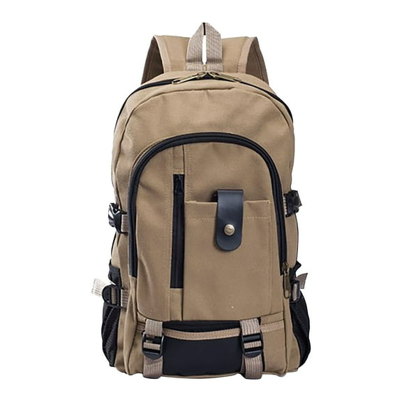 PRETXORVE Backpack, Travel Backpack, Canvas Bag Casual Men's Backpack Men's Backpack Computer Backpack Student Leisure Backpack Travel Bag