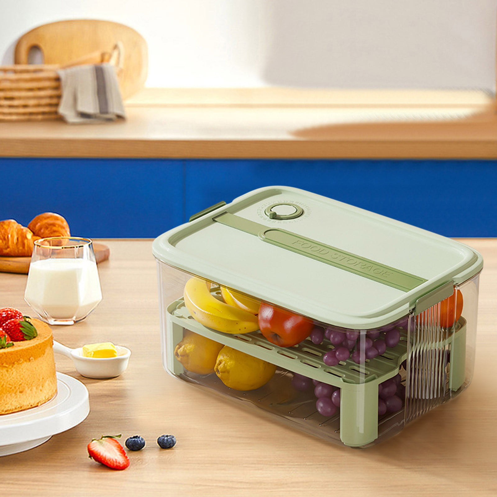Fall Clearance! PRETXORVE Food Storage Containers With Lids, Airtight
