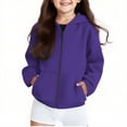thumbnail image 1 of Fall+Coats Boys And Girls Zip Up Hoodies Sweatshirt Casual Fashion Jacket Kids Long Sleeve Tops With Pockets Boys Sweatshirt Boys' Outerwear Jackets & Coats, 1 of 8