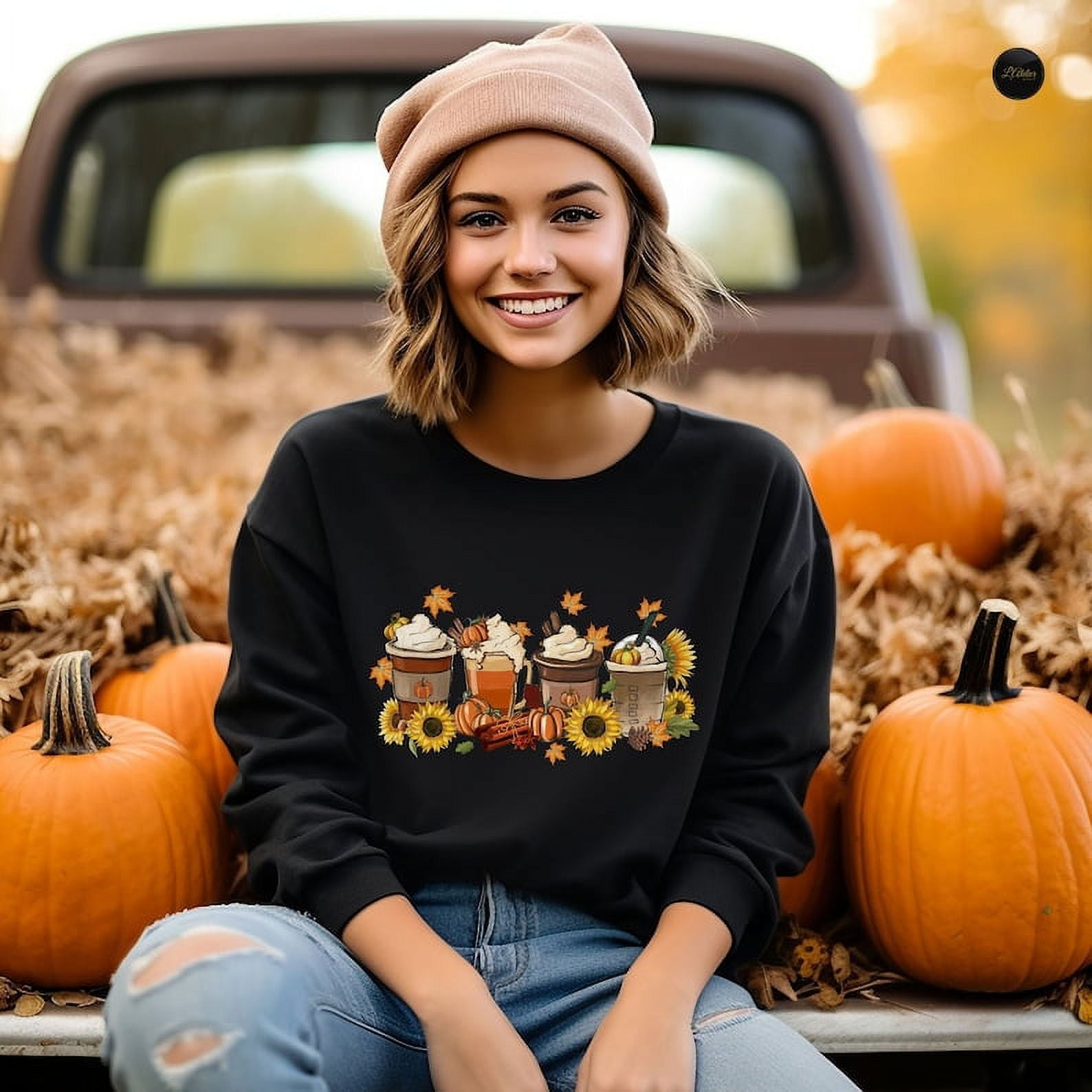 Pumpkin spice latte sweatshirt sale