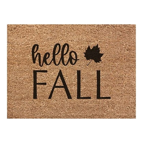 Fall Coir Doormat Welcome Pumpkins Door Mat Non Farmhouse Floor Mats Autumn Decorative Entrance Door Rugs For Halloween Thanksgiving Indoor Outdoor Bathroom Porch Decor Carpet