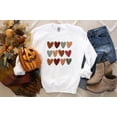 thumbnail image 1 of Fall Colors Hearts Autumn Vibes Seasonal Love Sweatshirt All Size S-5Xl, 1 of 5