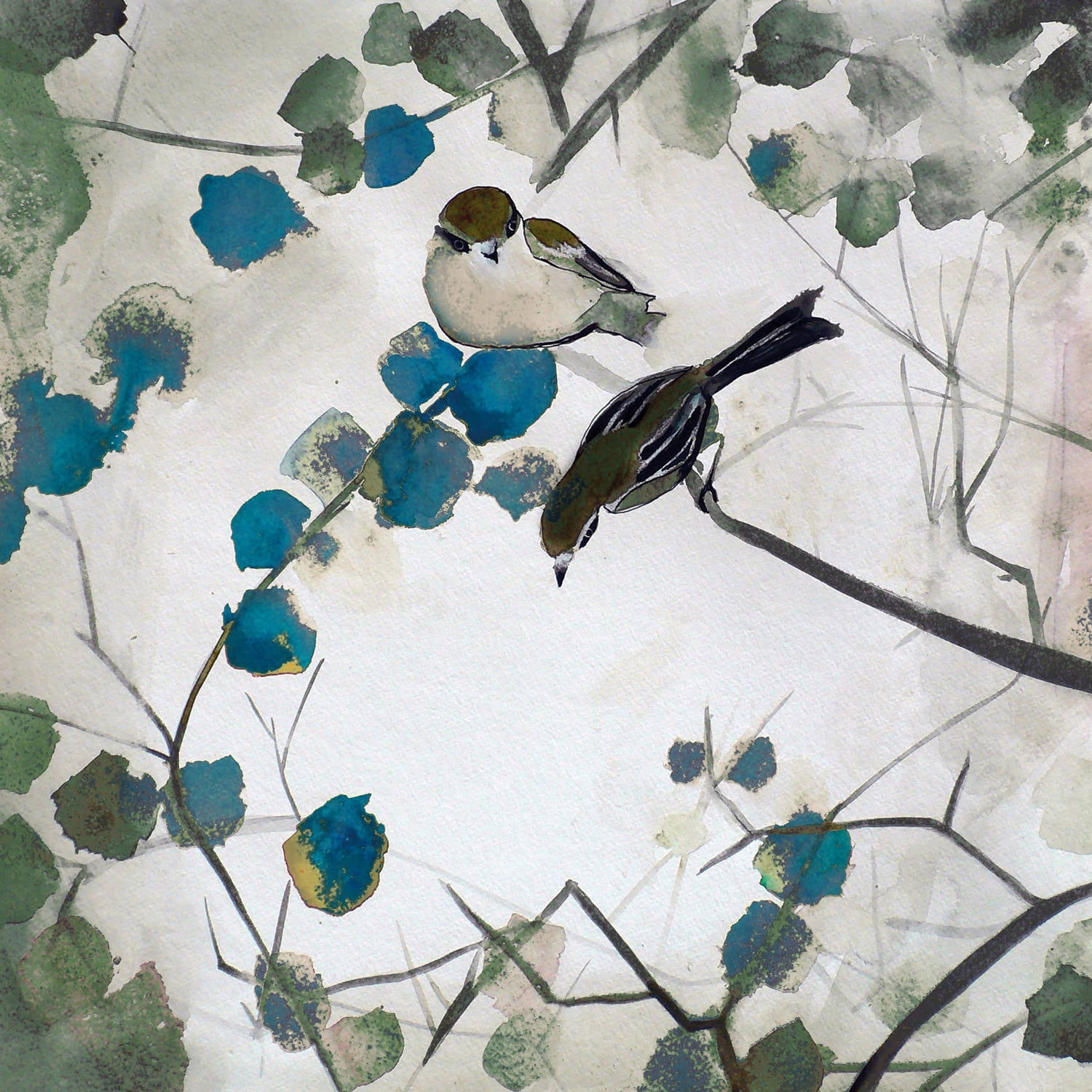 "Fall Cool" Painting Print on Wrapped Canvas