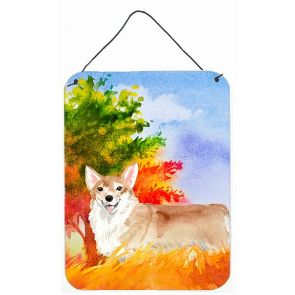 Fall Corgi Wall or Door Hanging Prints