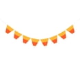 thumbnail image 1 of Fall Cotton Triangle Pennant Garland for Party & Home Decor, 1 of 5
