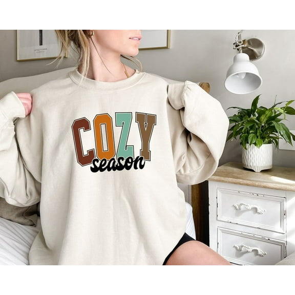Fall Cozy Season Sweatshirt, Get Cozy Sweatshirt, Cozy Season Merry Christmas,Christmas Sweatshirt, Winter Sweatshirt, Stay Home, Cozy Vibes