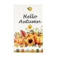 thumbnail image 1 of Fall Crop Pumpkins Kitchen Towels Set Cotton Terrycloth Decorative Kitchen Towels 16x28in Highly Absorbent Quick Dry Soft Lint Free for Kitchen Cleaning and Drying, 1 of 5