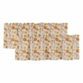 thumbnail image 1 of Fall Curtain Valances for Windows, Kitchen Valance Window Treatments Panel 2 Pack, Thanksgiving Maple Leaf Autumn Farmhouse Retro Rod Pocket Short Curtains for Bathroom Bedroom 60 x 18 Inch, 1 of 8