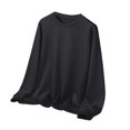 thumbnail image 1 of Under $10 Oversized Sweatshirt - Men's Casual Long Sleeve Crewneck Sweatshirts Pullover Big and Tall Moisture Wicking Undershirt, 1 of 8