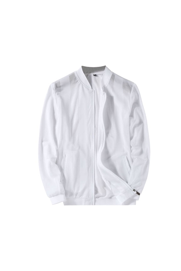 Under $10 Summer Men Women Sunscreen Jacket Coat Driving Biking Jacket Windbreaker