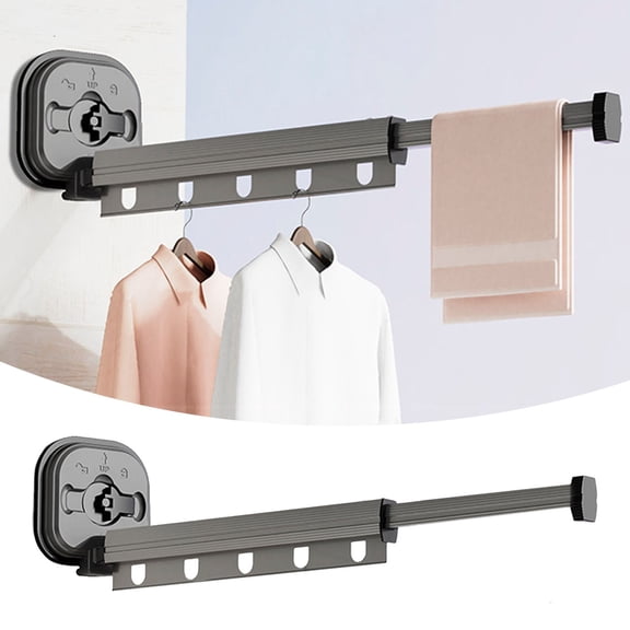 Fall Decor Drying Racks Drying Mounted On The Wall With A Suction Cup Tri Co Lapsible Drying Grid Retractable Clothing Drying Shelf With 15 Hooks Aluminum Wall Air