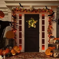 Fall Decor - Fall Wreaths for Front Door - 22" Autumn Wreaths - Decorations for Autumn Thanksgiving Harvest Farmhouse Home Outdoor Indoor Window Wall