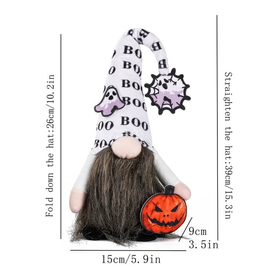 Fall Decor Halloween Decoration Rudolph Dwarf Faceless Doll Ghost Festival Prop Gnom Maple Halloween Autumn Deocrations for Garden