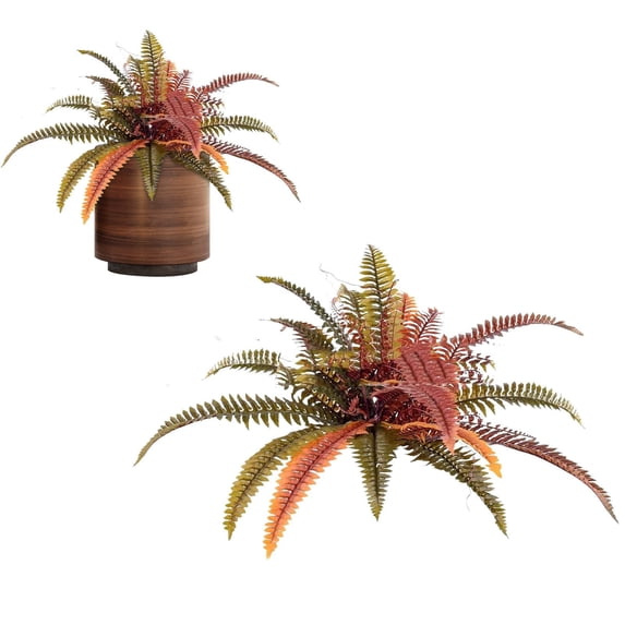 Fall Decor For Home Artificial Green Plant Ferns With 28 Leaves In Autumn Silk Flowers For Outdoors Fall Hydrangea Artificial Flowers Artificial Plants Outdoor Potted Outdoor Faux Mums